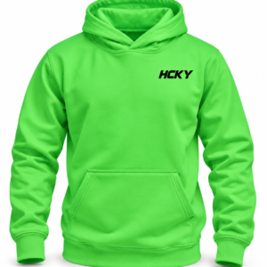 Neon HCKY Hoodie – Neon Green