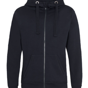 Classic Zip-Up Hoodie – New French Navy