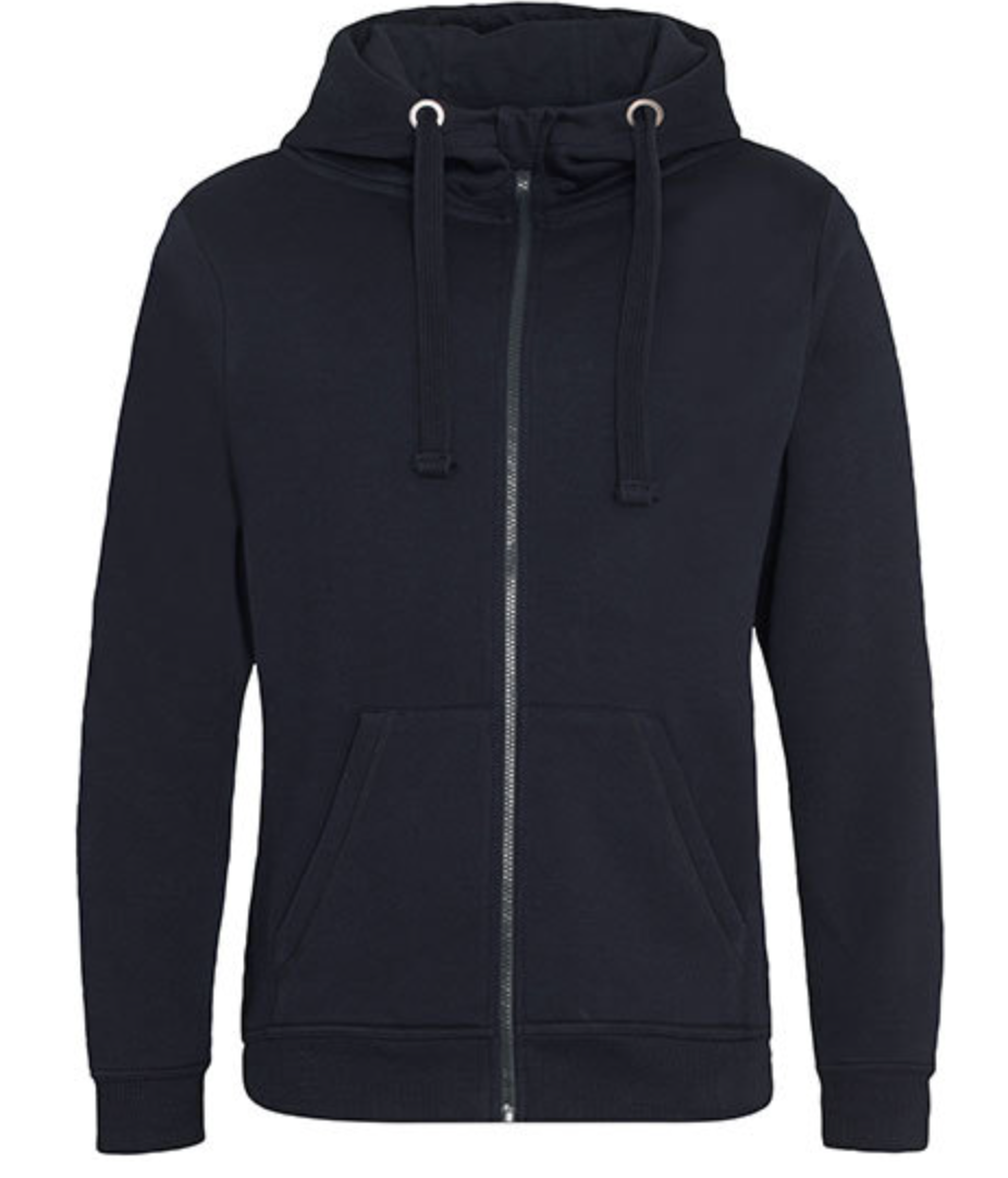Classic Zip-Up Hoodie – New French Navy
