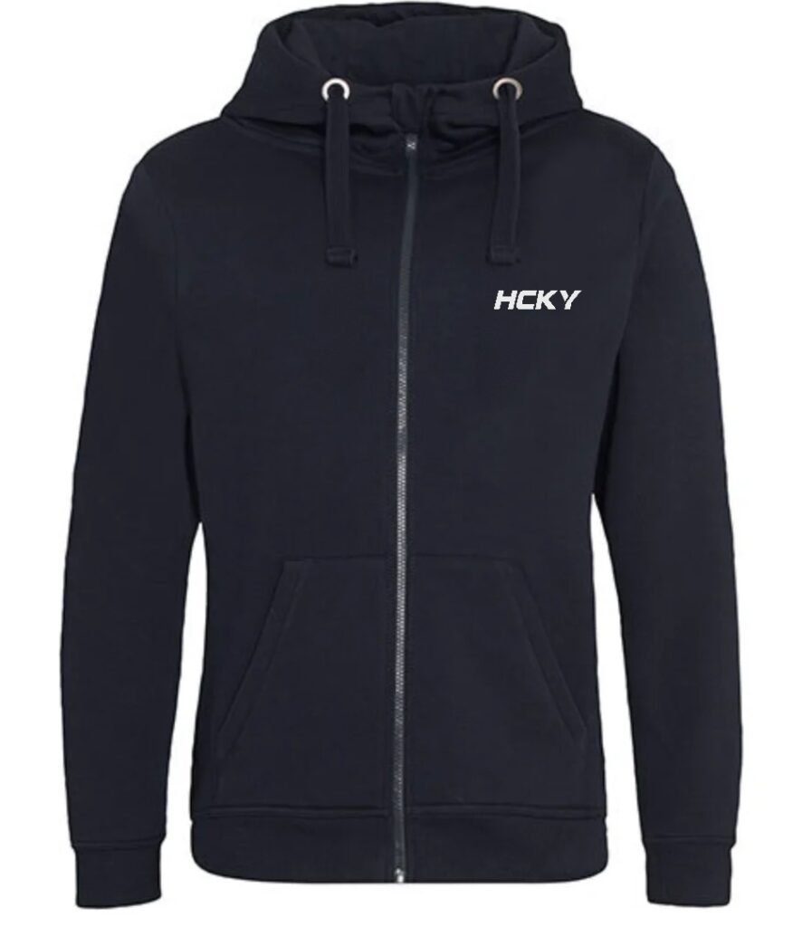HCKY Zip-Up Hoodie – New French Navy